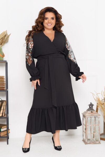 Сукня жіноча, легкий софт,від 48 до 62 р, з воланом