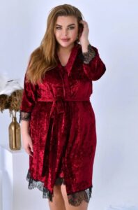 Комплект 2-ка жіночий, оксамитовий, від 50 до 56р