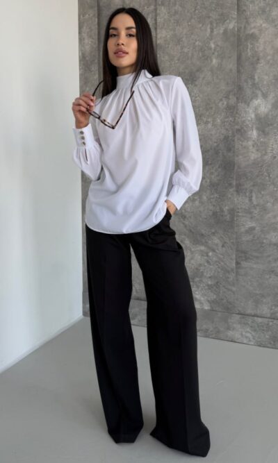 Сорочка жіноча, від 42 до 52р, легкий софт, довгий рукав на манжеті