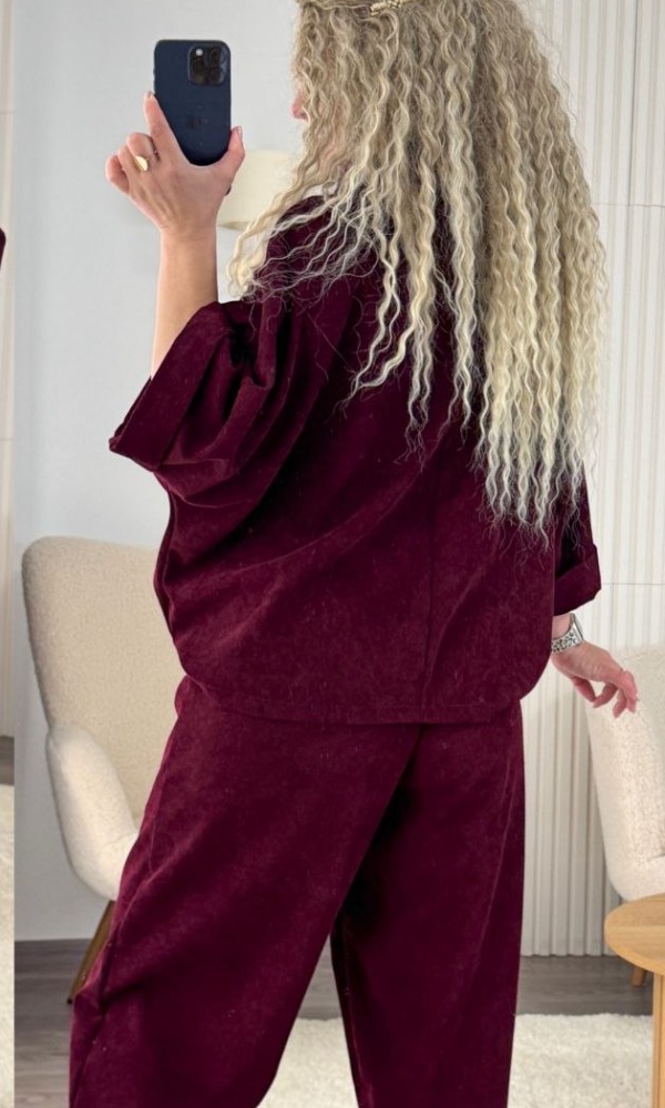 Костюм жіночий, брючний, вельветовий, від 42 до 64 р