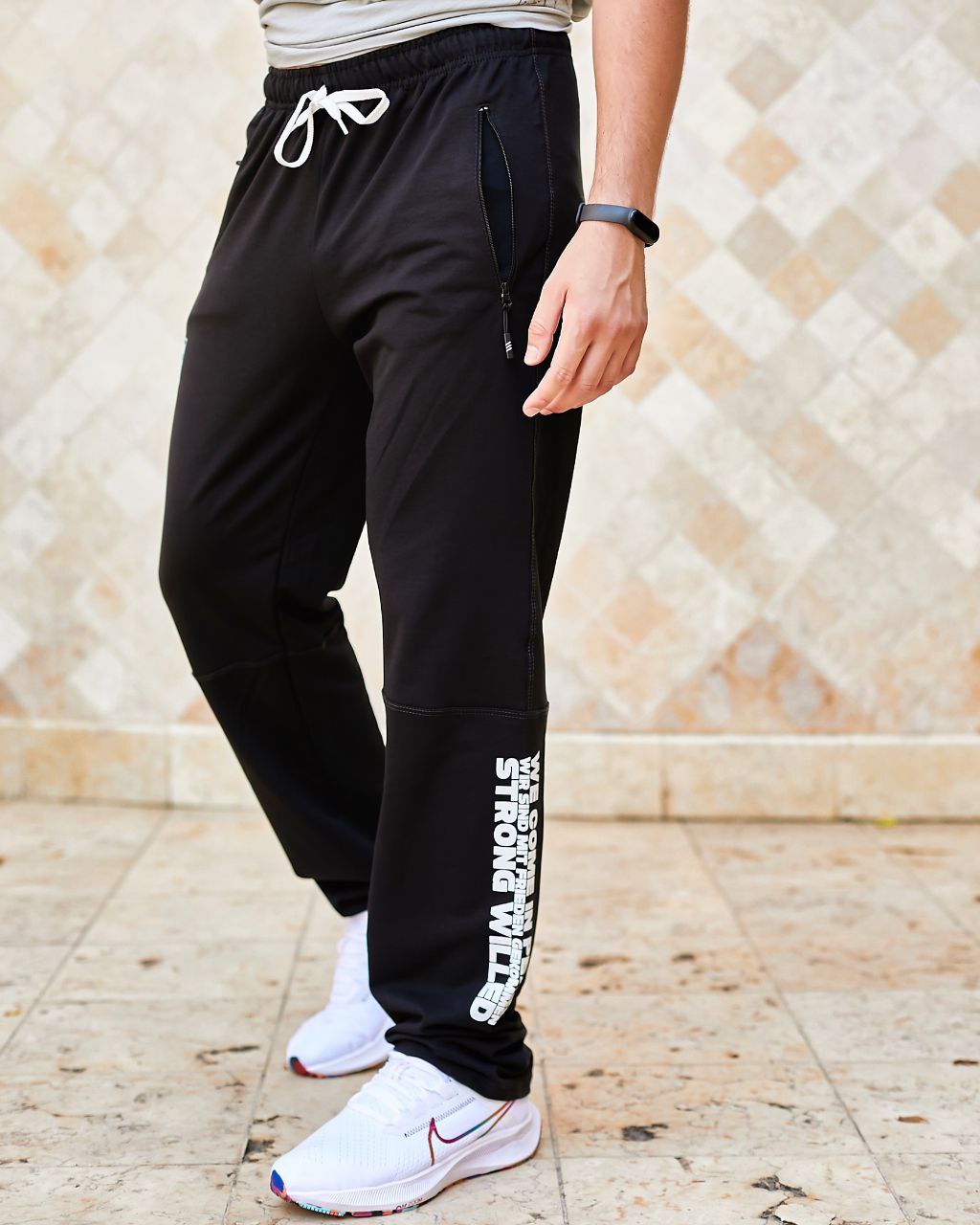 Штани чоловічі, спортивні, від 48 до 56р, з кишенями на блискавці