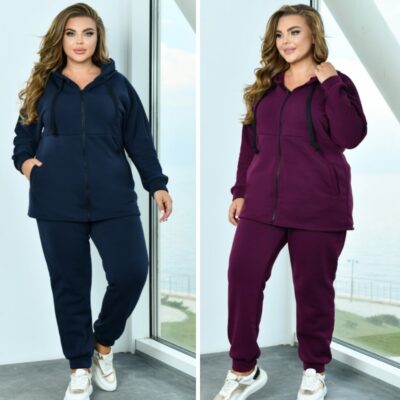 Костюм жіночий, теплий, від 48 до 66 р, з капюшоном