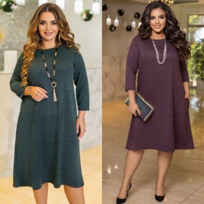 Сукня жіноча, від 50 до 56 р, трикотаж букле, вільного силует