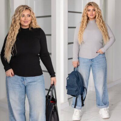 Гольф жіночий, від 48 до 62р, теплий трикотаж ангора рубчик