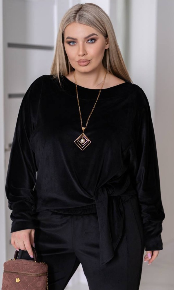 Костюм жіночий, велюровий, від 50 до 64р, еластичний