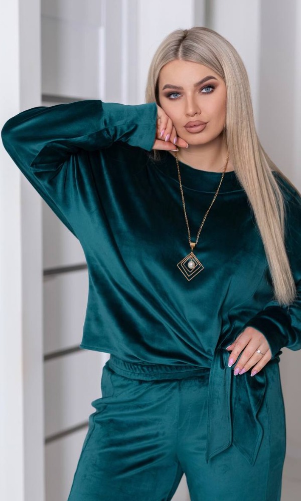 Костюм жіночий, велюровий, від 50 до 64р, еластичний