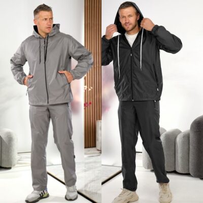 Костюм чоловічий спортивный, з плащівки, (р. 52-58)