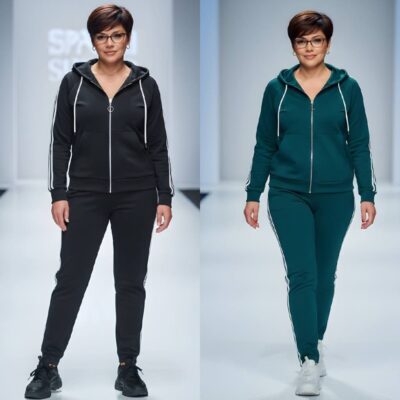 Костюм жіночий спортивний, двунитка, кофта з капюшоном (р. 48-58)